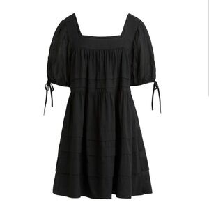 J. Crew Factory Black Mini Dress